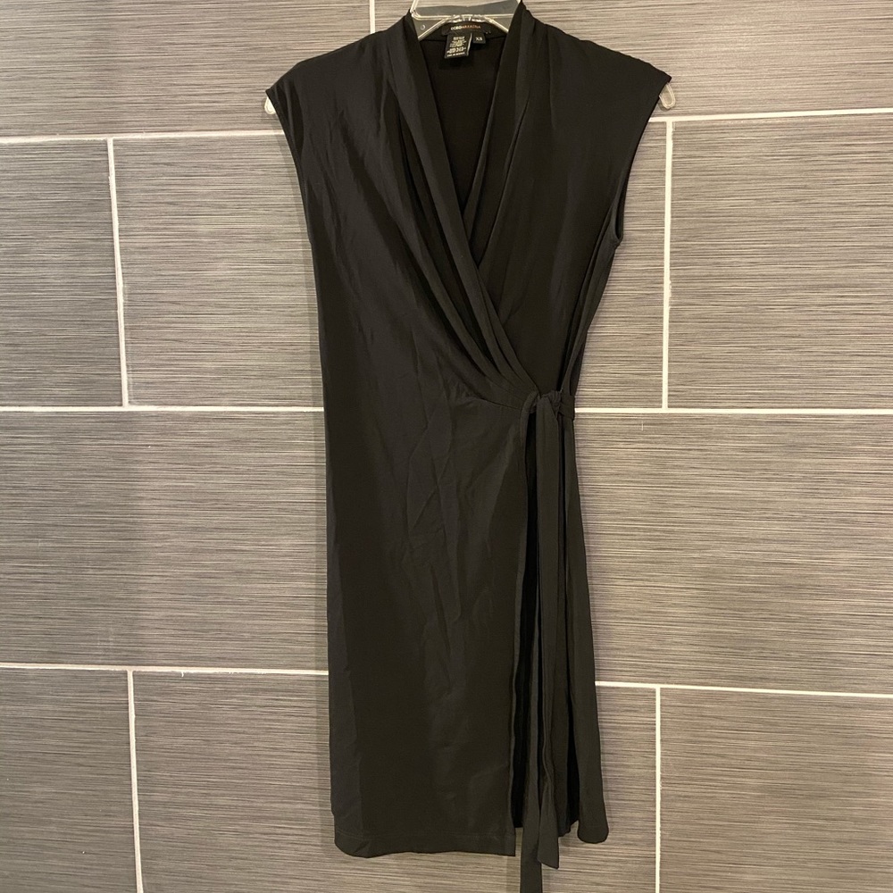 BCBG MaxAzria Sleeveless Wrap Dress